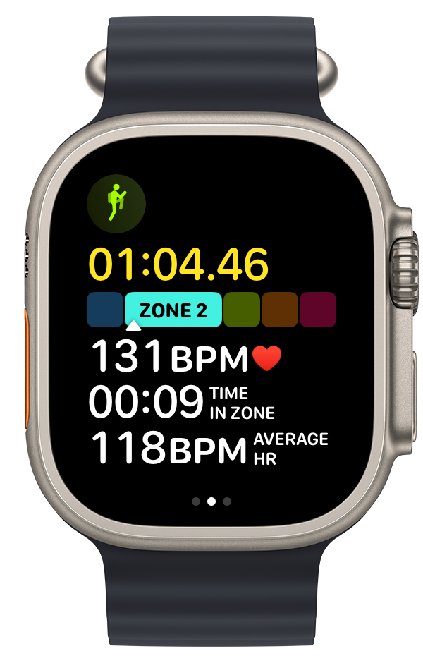 Apple watch heart rate running best sale